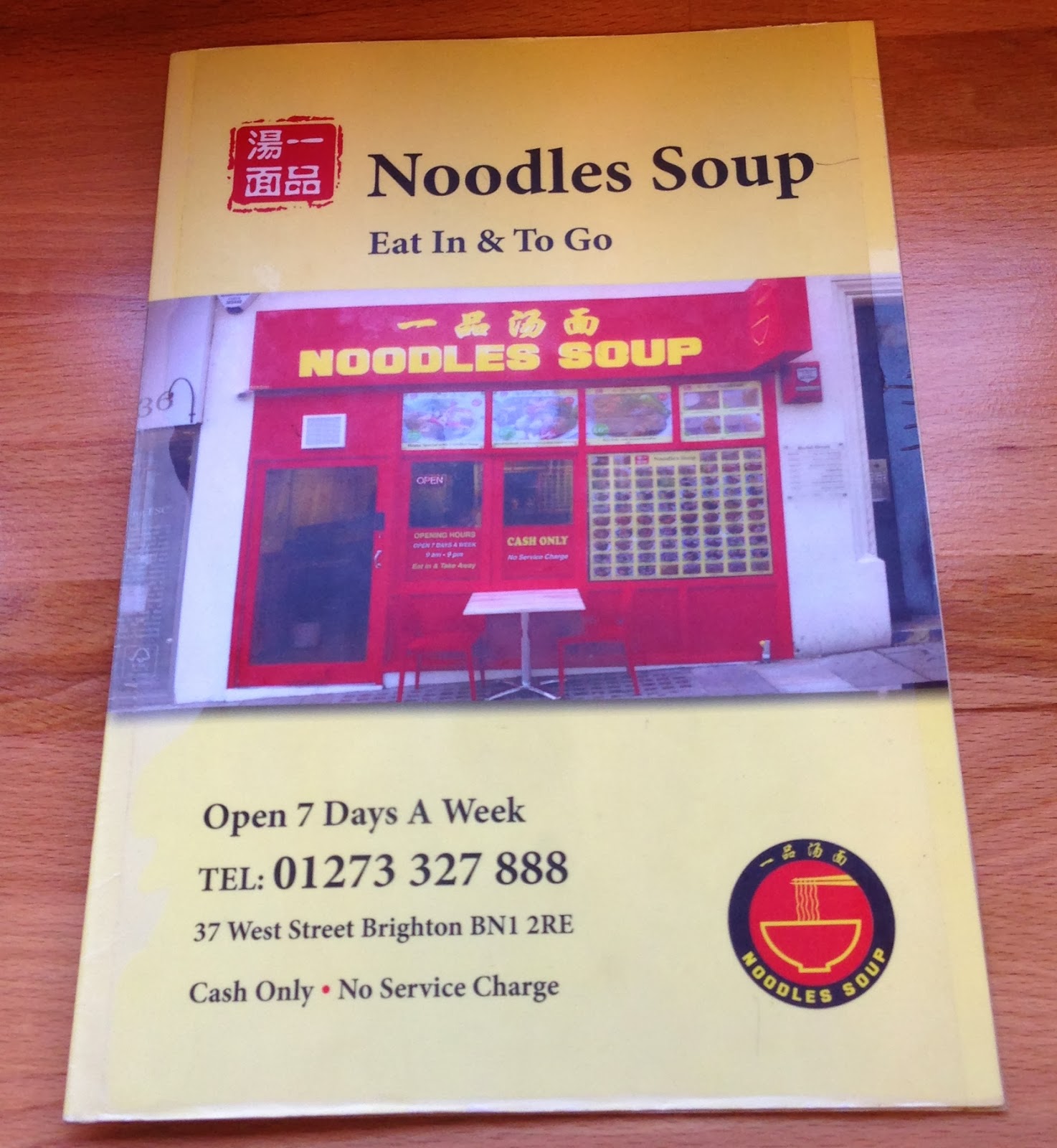 Review Noodles Soup, Brighton Rosie Posie's Puddings & Pies
